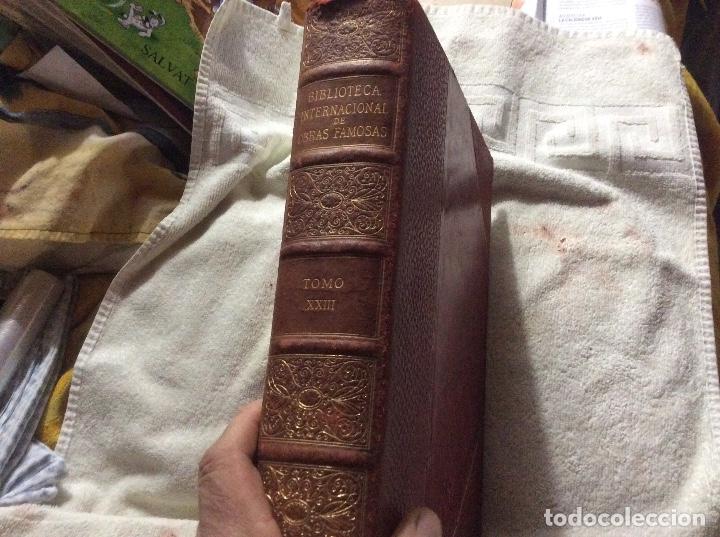 Libri antichi: BIBLIOTECA INTERNACIONAL DE OBRAS FAMOSAS - Tomo XXIII 23 - VV. AA ver foto indice