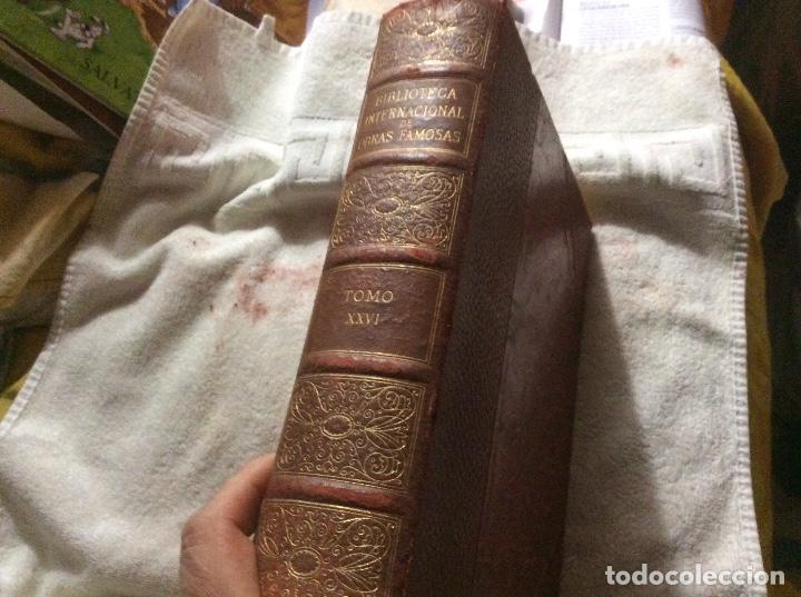 Libri antichi: BIBLIOTECA INTERNACIONAL DE OBRAS FAMOSAS - Tomo XXVI 26 VV. AA ver foto indice