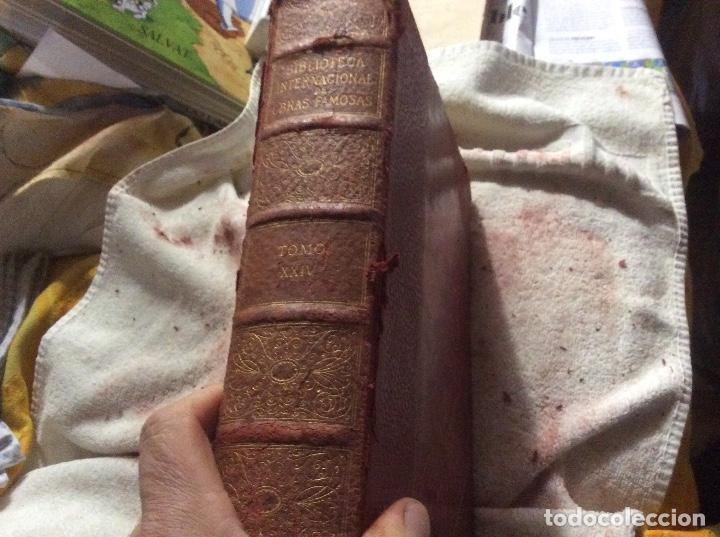 Libros antiguos: BIBLIOTECA INTERNACIONAL DE OBRAS FAMOSAS - Tomo XXIV 24 VV. AA ver foto indice