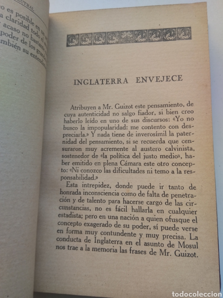 Libros antiguos: ESPA&Ntilde;A EN LA POL&Iacute;TICA INTERNACIONAL 1926 - Foto 6