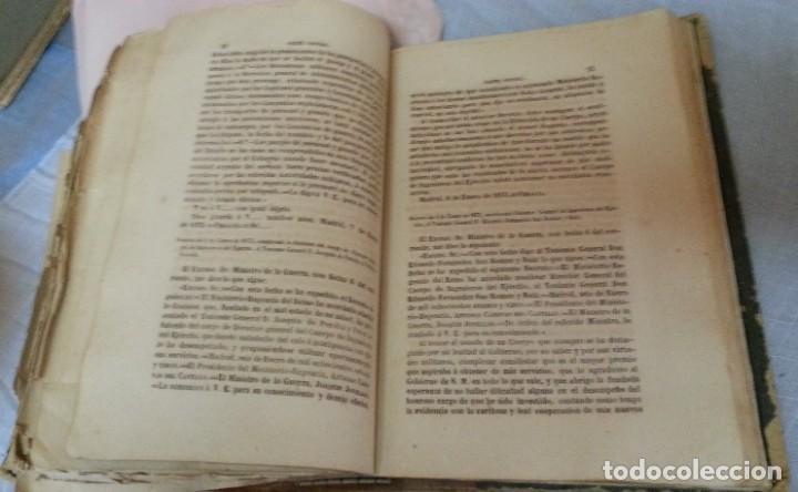 Libros antiguos: Libro antiguo. Comandancia Ingenieros de Melilla. A&ntilde;o1875. - Foto 14