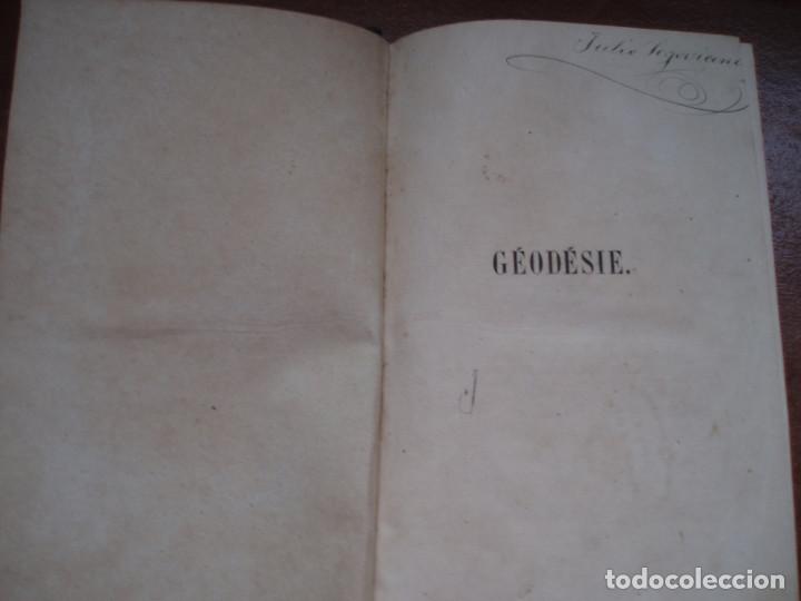 Libros antiguos: G&Eacute;OD&Eacute;SIE. TRAIT&Eacute; DE LA FIGURE DE LA TERRE. 1879 - Foto 2