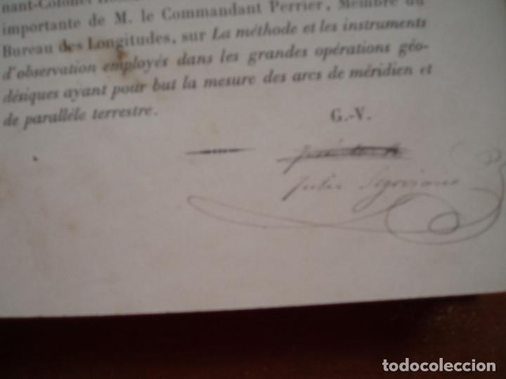 Libros antiguos: G&Eacute;OD&Eacute;SIE. TRAIT&Eacute; DE LA FIGURE DE LA TERRE. 1879 - Foto 4