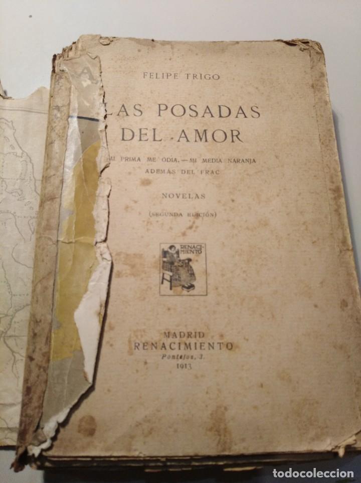 Libros antiguos: Las posadas del amor. Felipe Trigo - Foto 1