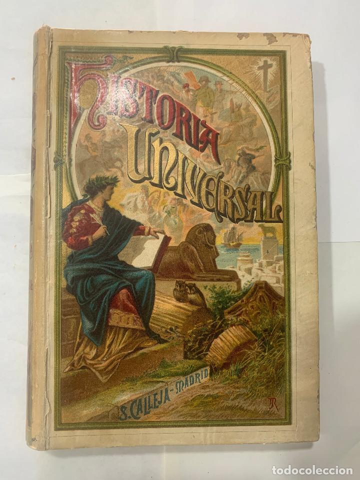 Libros antiguos: Compendio de historia universal - Foto 1