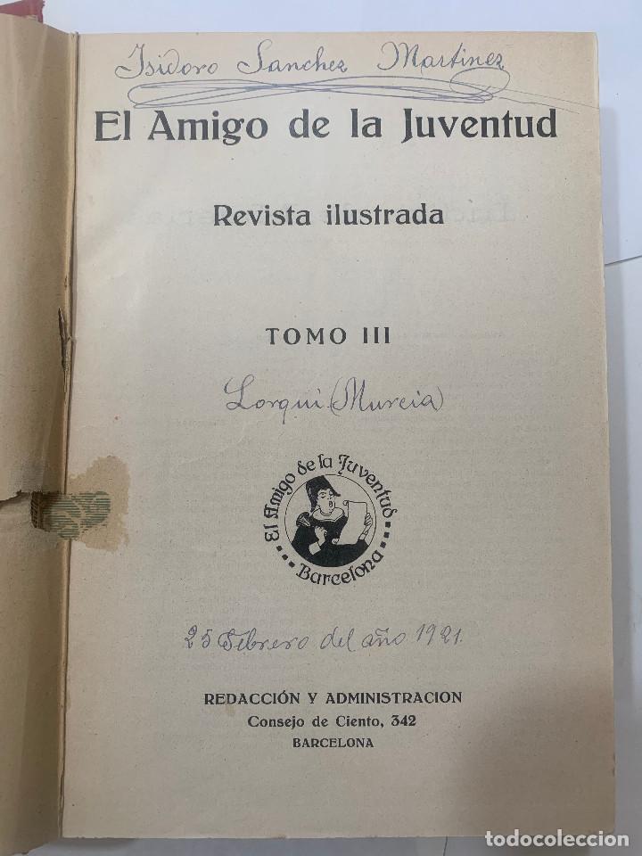 Libros antiguos: El amigo de la juventud (1915) - Foto 2