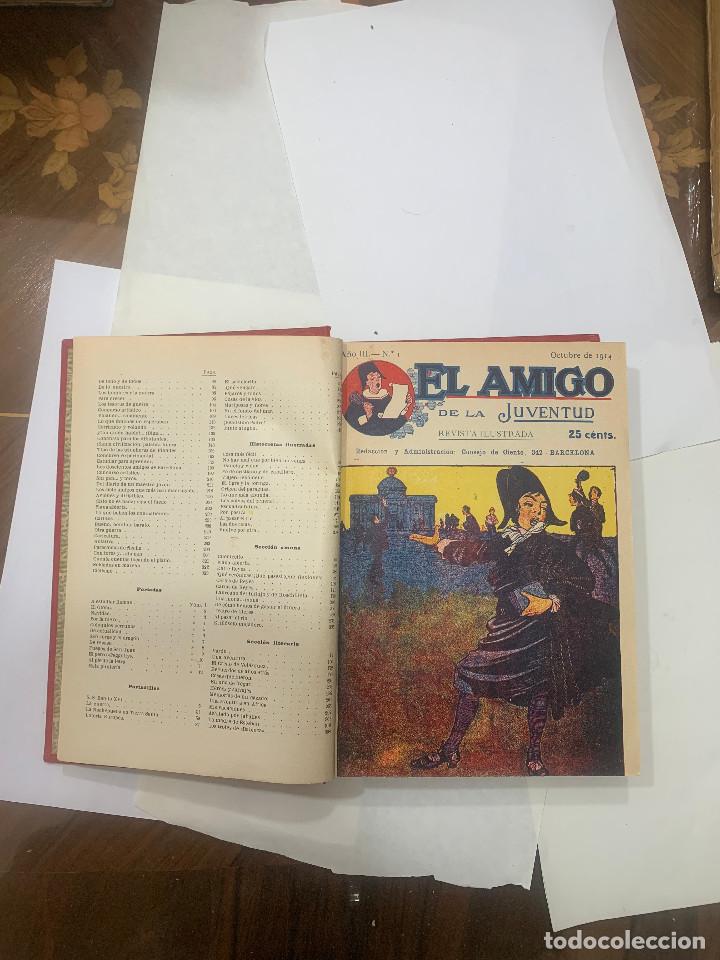 Libros antiguos: El amigo de la juventud (1915) - Foto 3