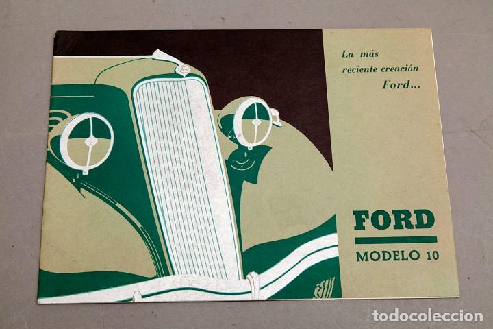 Libros antiguos: FORD Modelo 10 - Cat&aacute;logo de 1935 - Foto 1