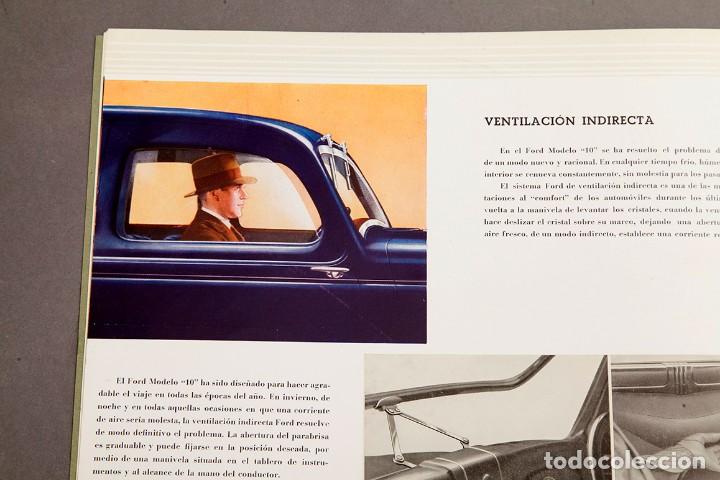 Libros antiguos: FORD Modelo 10 - Cat&aacute;logo de 1935 - Foto 8