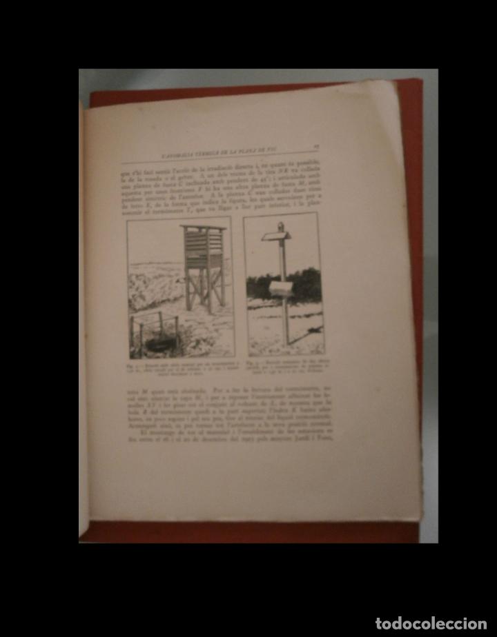 Libros antiguos: LAnomalia T&egrave;rmica de la Plana de Vic. E. Fontser&eacute; - Foto 2