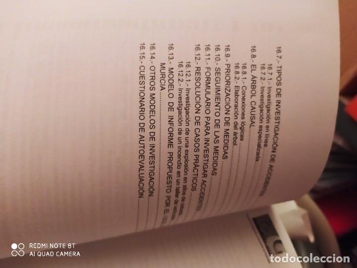 Libros antiguos: M&aacute;ster en prevenci&oacute;n de riesgos laborales - Foto 2