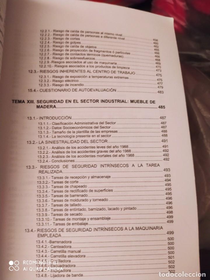 Libros antiguos: M&aacute;ster en prevenci&oacute;n de riesgos laborales - Foto 5