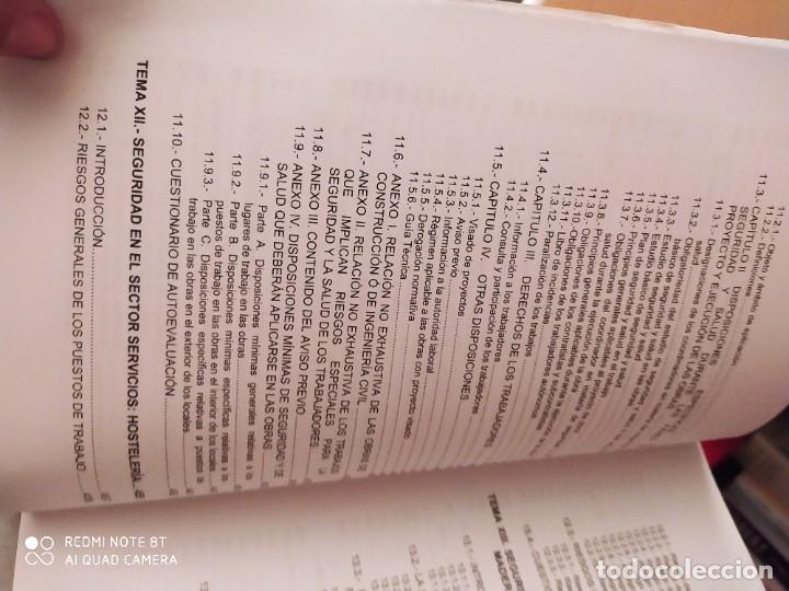 Libros antiguos: M&aacute;ster en prevenci&oacute;n de riesgos laborales - Foto 6