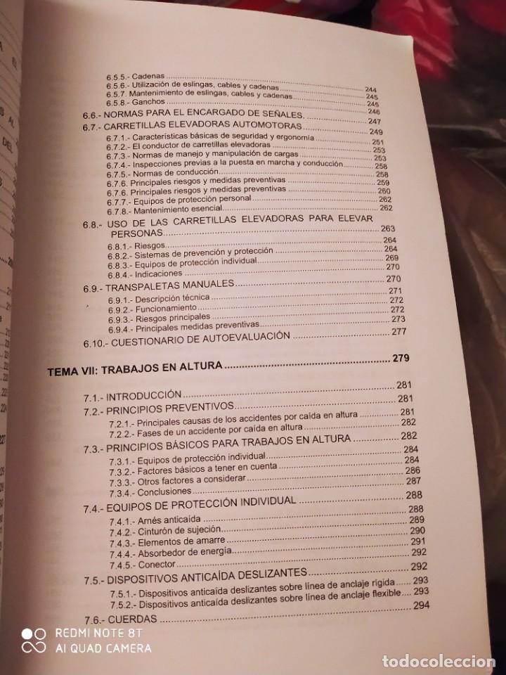 Libros antiguos: M&aacute;ster en prevenci&oacute;n de riesgos laborales - Foto 9
