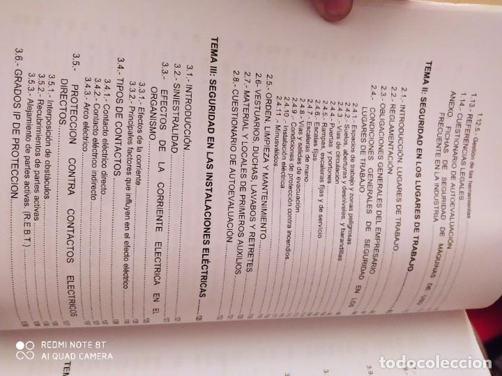 Libros antiguos: M&aacute;ster en prevenci&oacute;n de riesgos laborales - Foto 12