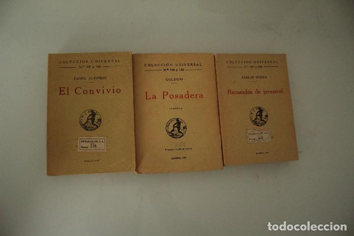 Libros antiguos: COLECCI&Oacute;N UNIVERSAL ESPASA 3 VOLUMENES - Foto 1