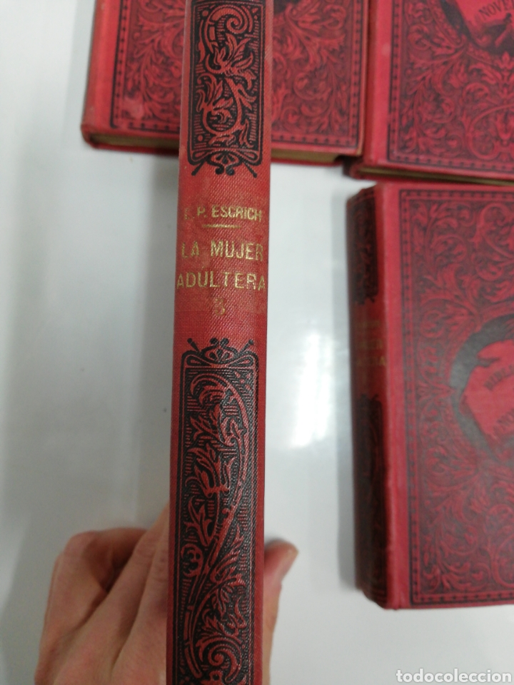 Libros antiguos: Colecci&oacute;n La mujer Ad&uacute;ltera. - Foto 4