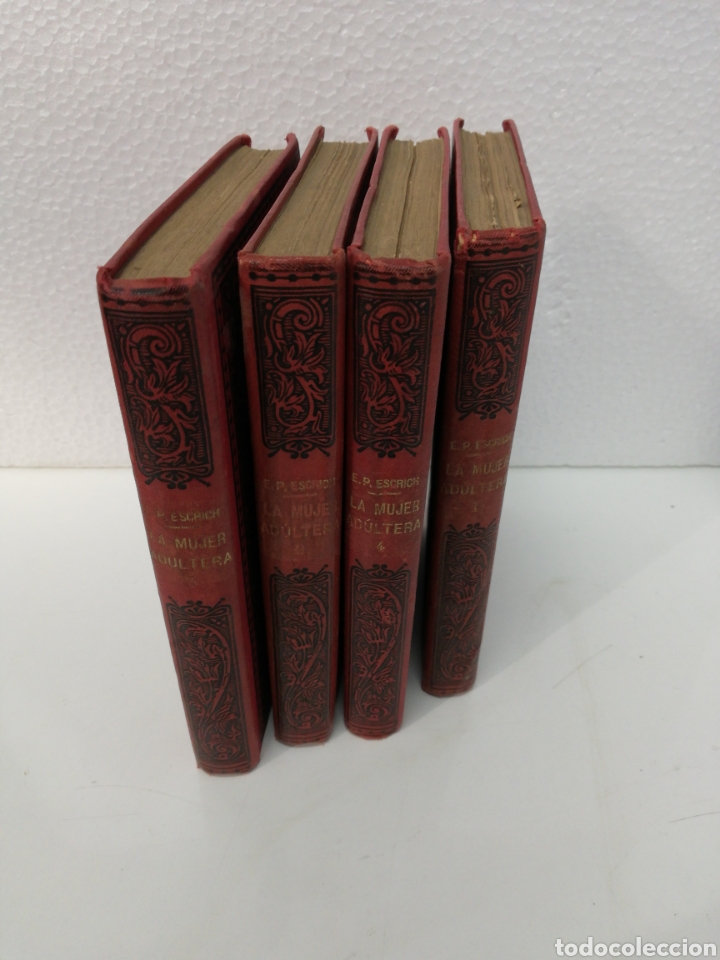 Libros antiguos: Colecci&oacute;n La mujer Ad&uacute;ltera. - Foto 1