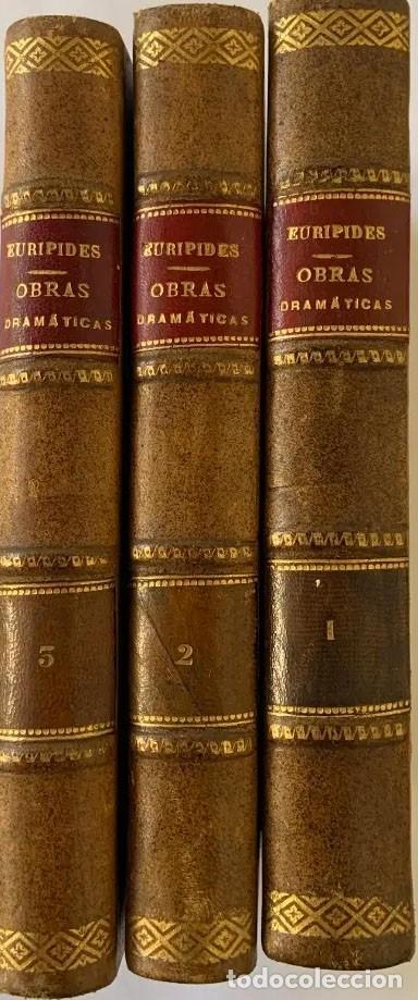 Libros antiguos: Obras dramaticas de euripides 1909 - Foto 1