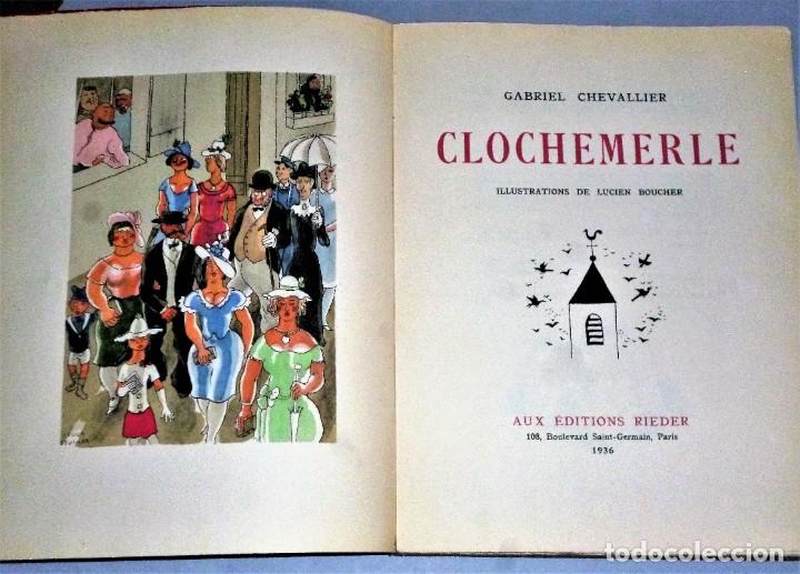 Libros antiguos: CLOCHEMERLE - Foto 2