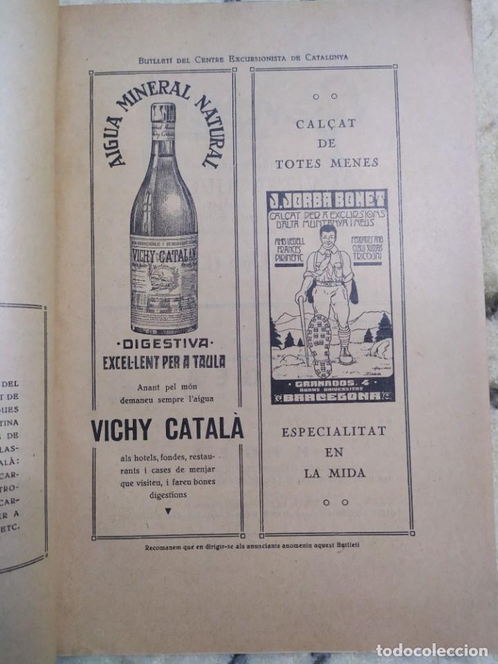 Libros antiguos: 1930. Butlleti del Centre Excursionista de Catalunya. - Foto 3