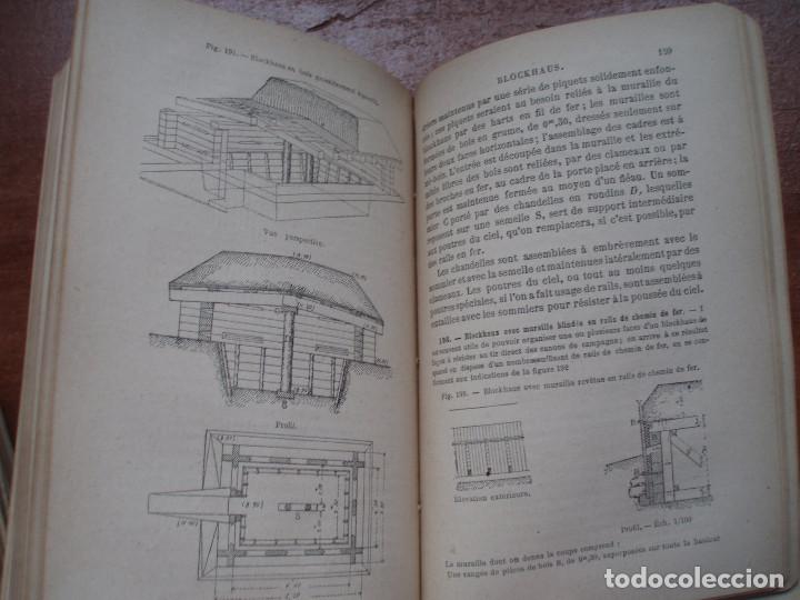 Libros antiguos: &Eacute;COLE DE FORTIFICATION DE CAMPAGNE. PARIS A QUANTIN. &Eacute;DITEUR. 1880 - Foto 5