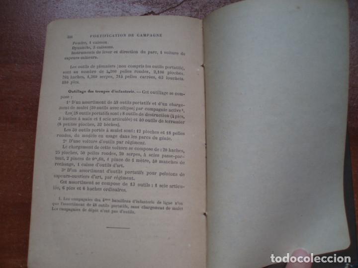 Libros antiguos: &Eacute;COLE DE FORTIFICATION DE CAMPAGNE. PARIS A QUANTIN. &Eacute;DITEUR. 1880 - Foto 6