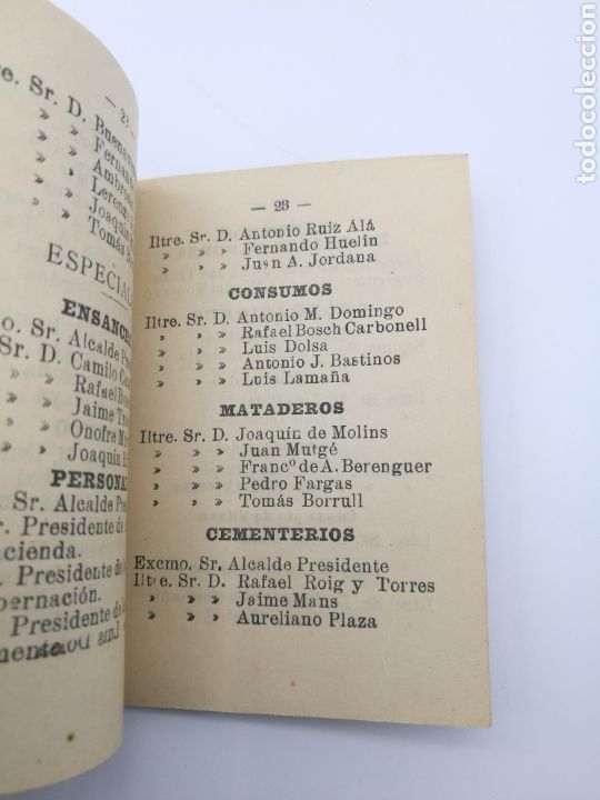 Libros antiguos: Ayuntamiento constitucional de Barcelona 1901 - Foto 4