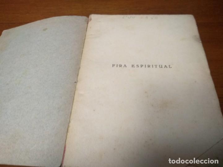 Libros antiguos: Fira Espiritual - Foto 2