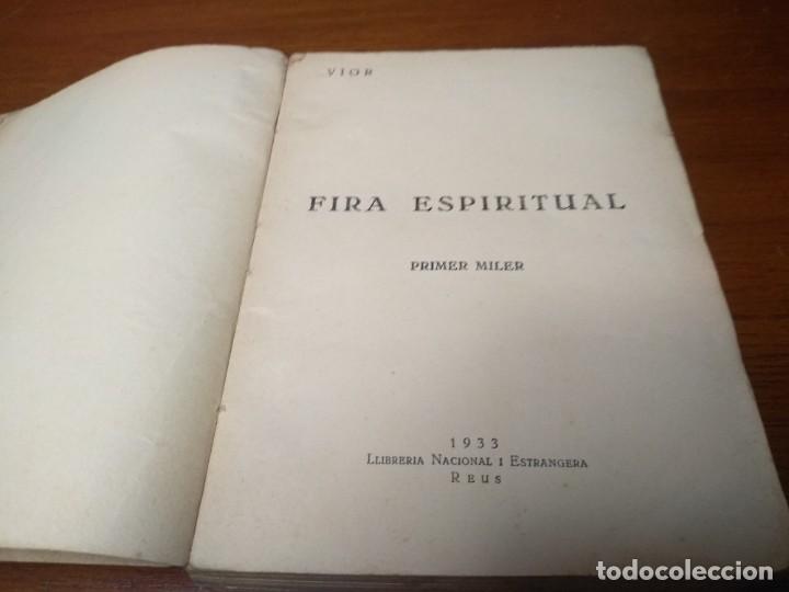 Libros antiguos: Fira Espiritual - Foto 3