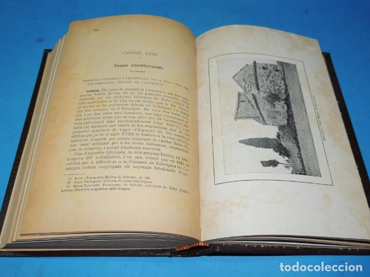 Libros antiguos: HISTORIA DE SALLENT.-FORTI&Aacute; SOL&Aacute;. Pvre. - Foto 11