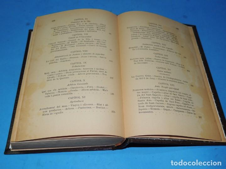 Libros antiguos: HISTORIA DE SALLENT.-FORTI&Aacute; SOL&Aacute;. Pvre. - Foto 14