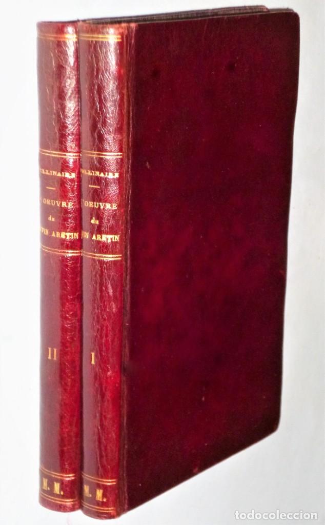 Libros antiguos: L&acute;OEUVRE DU DIVIN AR&Eacute;TIN. 2 TOMOS - Foto 1