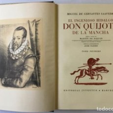 Libros antiguos: EL INGENIOSO HIDALGO DON QUIJOTE DE LA MANCHA. - CERVANTES SAAVEDRA, MIGUEL DE.