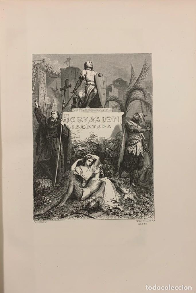 Libros antiguos: La Jerusalem Libertada. Torcuato Tasso - Foto 2