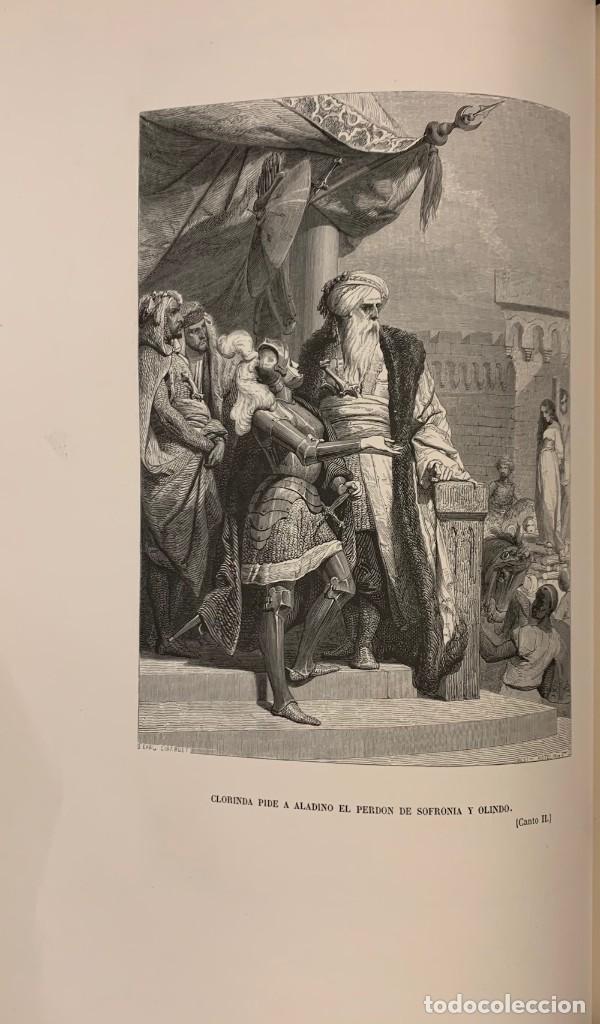 Libros antiguos: La Jerusalem Libertada. Torcuato Tasso - Foto 4