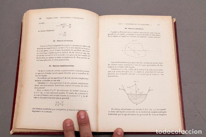 Libros antiguos: TEORIA DEL BUQUE - ANTONIO Y ALFREDO CAL - 1902 - Foto 8