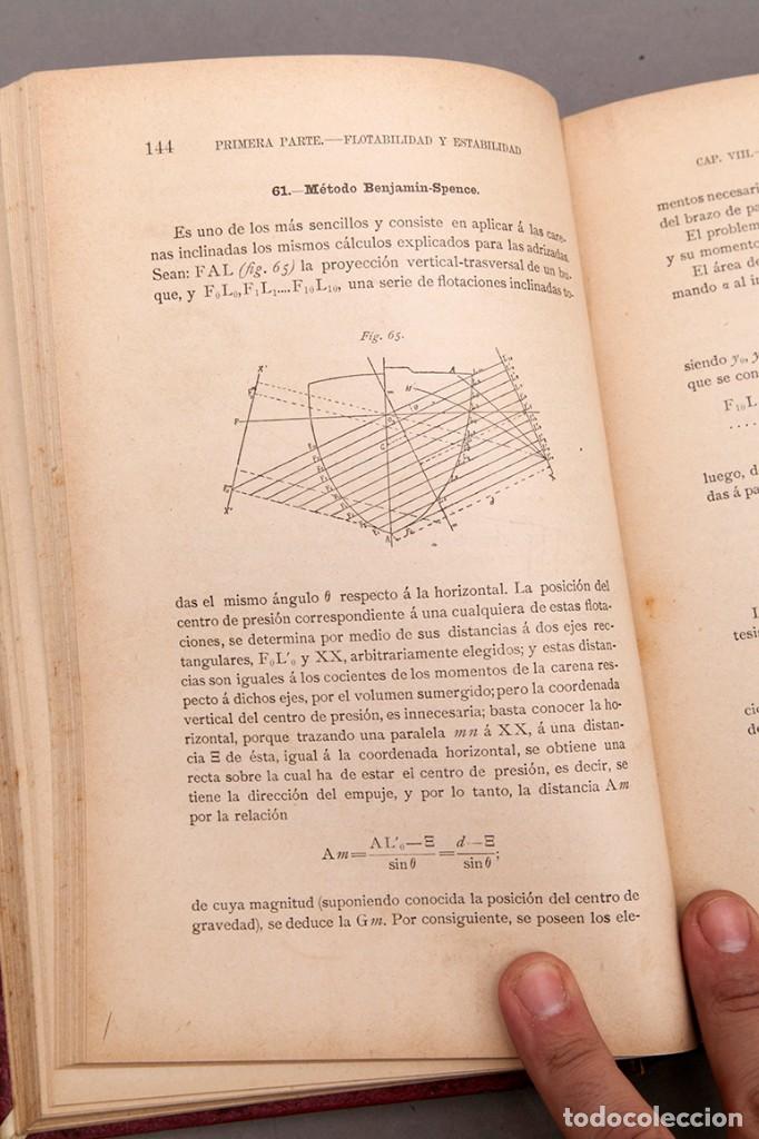 Libros antiguos: TEORIA DEL BUQUE - ANTONIO Y ALFREDO CAL - 1902 - Foto 9