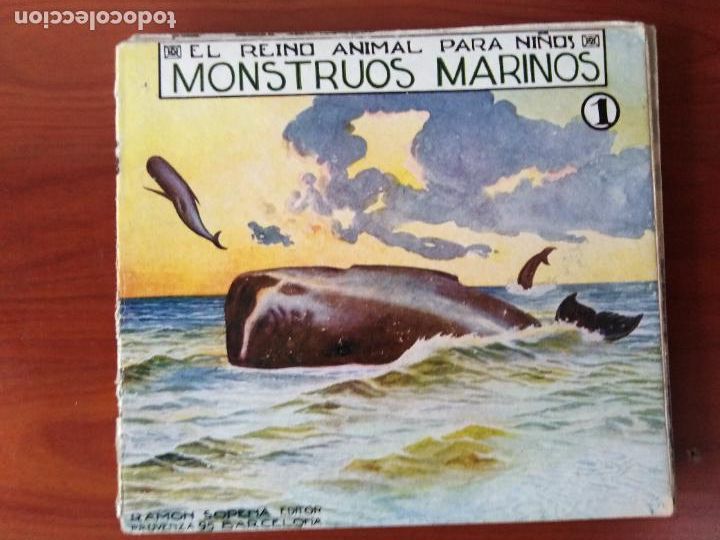 Old books: Monstruos marinos. 1. El reino animal para ni&ntilde;os.