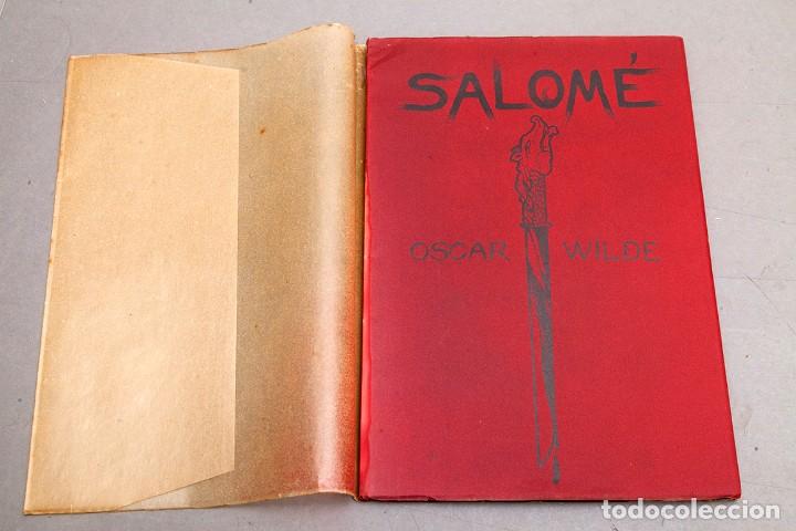 Libros antiguos: OSCAR WILDE - SALOM&Eacute; - ADRI&Agrave; GUAL - 1908 - Foto 1