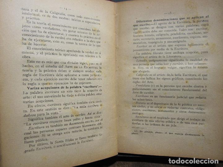 Libros antiguos: RUFINO BLANCO. ARTE DE LA ESCRITURA Y DE LA CALIGRAFÍA ESPAÑOLA - Foto 8 - 225086628