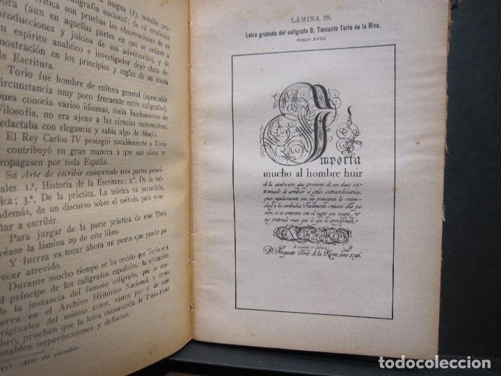 Libros antiguos: RUFINO BLANCO. ARTE DE LA ESCRITURA Y DE LA CALIGRAFÍA ESPAÑOLA - Foto 21 - 225086628