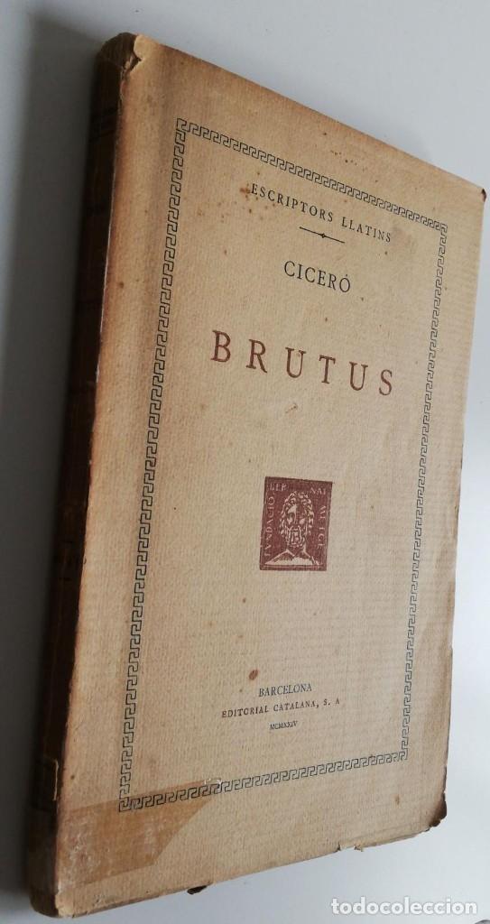 Libros antiguos: BRUTUS , 1924 (En catal&aacute;n) - Foto 1