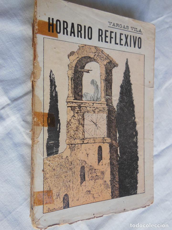 Libros antiguos: HORARIO REFLEXIVO. VARGAS VILA - Foto 1