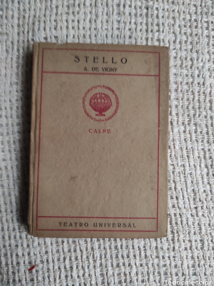 Libros antiguos: STELLO / ALFREDO DE VIGNY -ED. CALPE 1921 - Foto 2