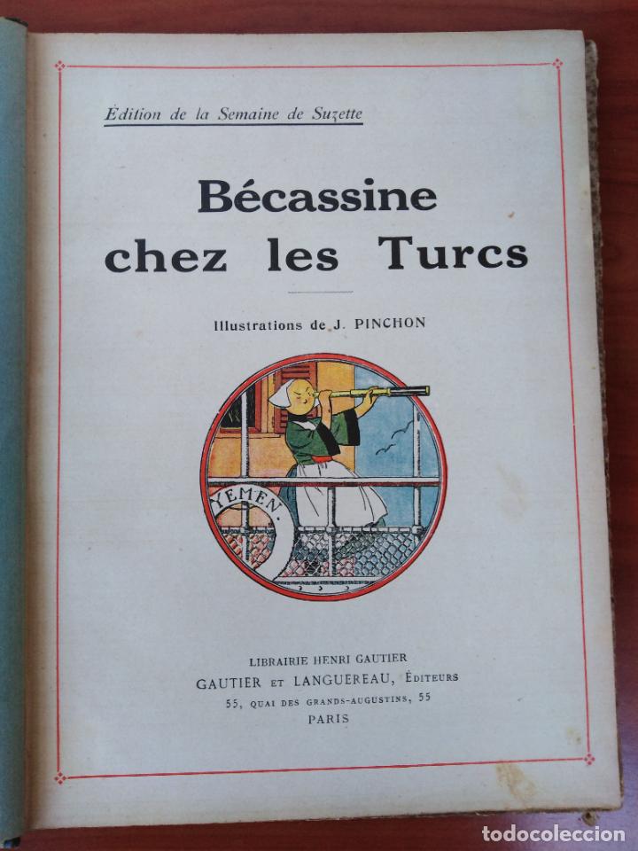 Libros antiguos: Becassine chez les turcs - Foto 2