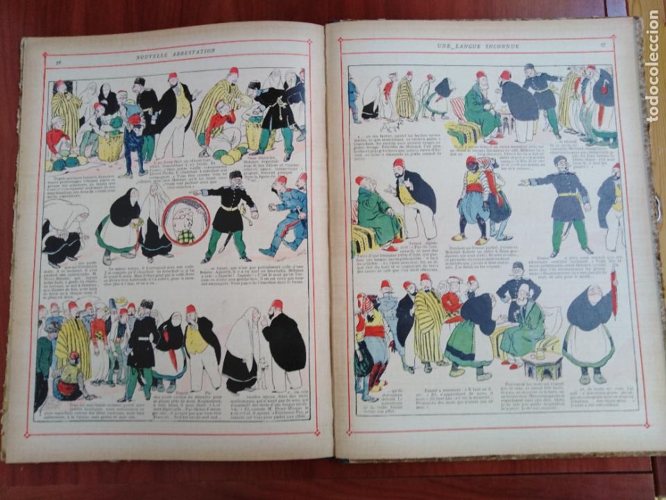 Libros antiguos: Becassine chez les turcs - Foto 4