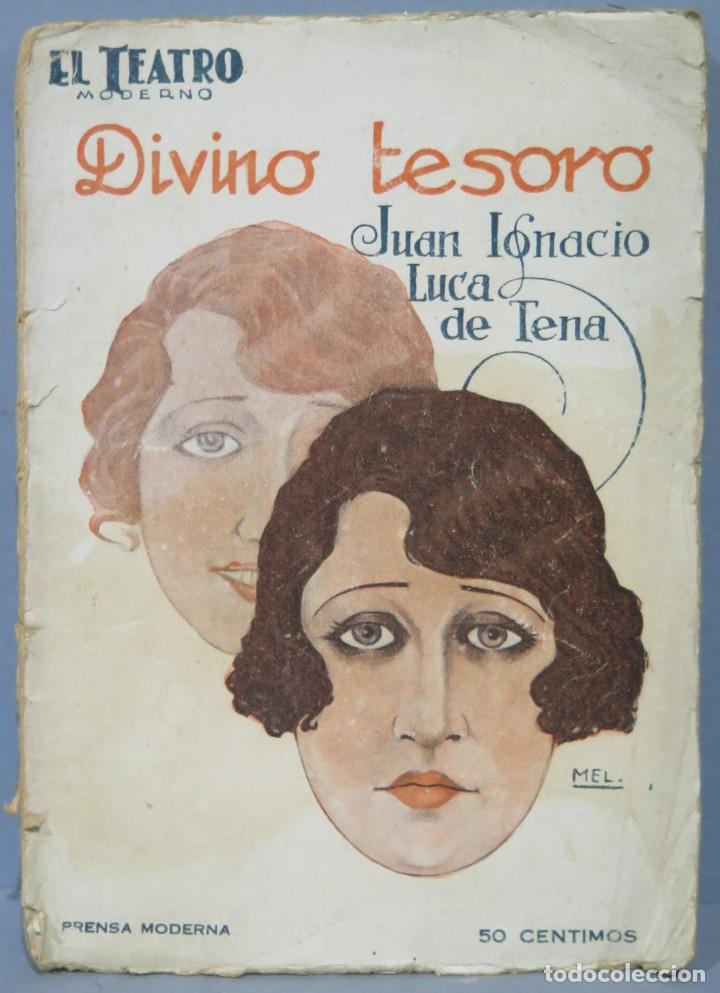Libros antiguos: DIVINO TESORO. JUAN IGNACIO LUCA DE TENA - Foto 1