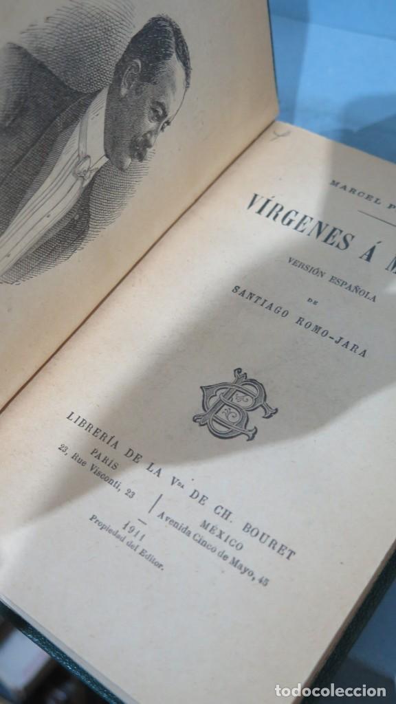 Libros antiguos: 1911.- VIRGENES A MEDIAS. PREVOST - Foto 2