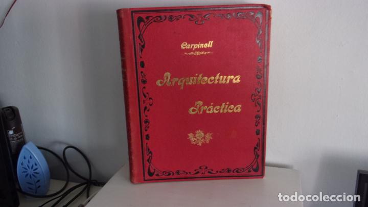 Livres anciens: libro sobre la construccion,enorme,diria que del XIX ,laminas preciosas